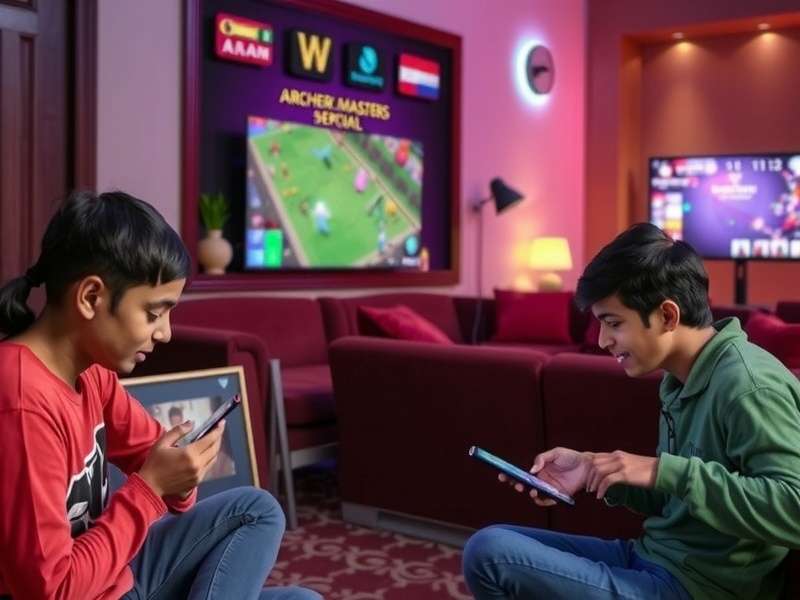 Indian players of different ages and backgrounds playing Archero Masters on various devices
